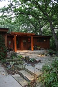 woodland front walk